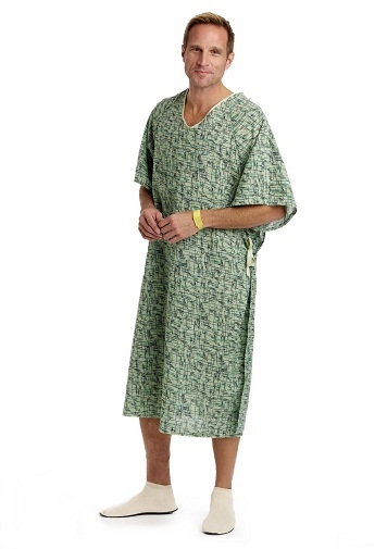 Comfort-Knit Teen IV Patient Gowns | Medline Industries, Inc.
